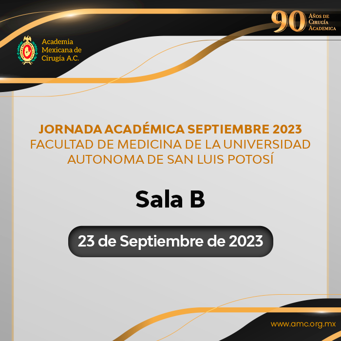 Sabado 23 Septiembre Sala B Jornadas Académicas 2023