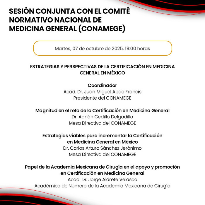 Sesión Conjunta con el Comité Normativo Nacional de Medicina General
