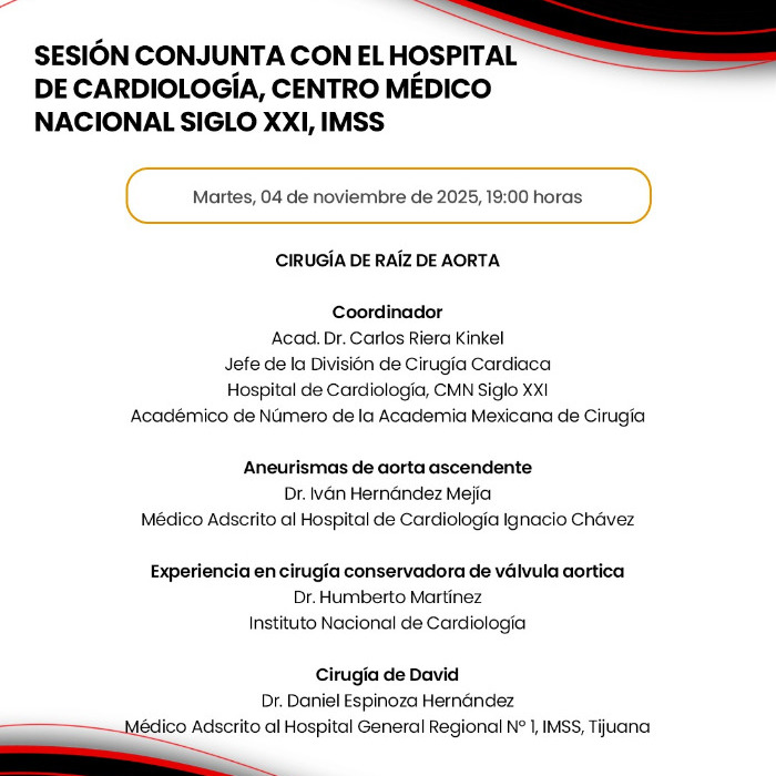 Sesión Conjunta con el Hospital de Cardiología
