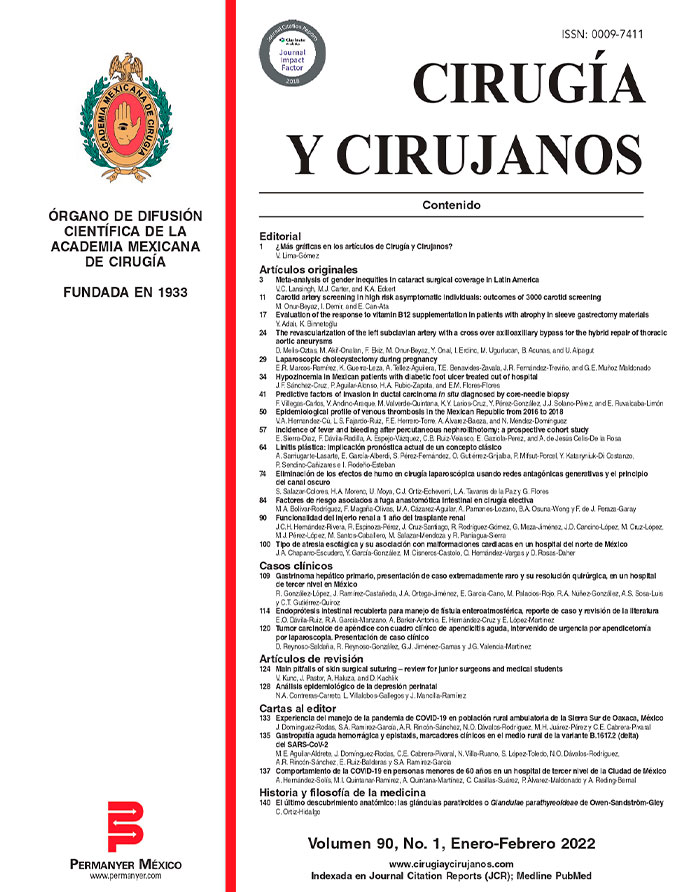 Volumen 90, Número 1